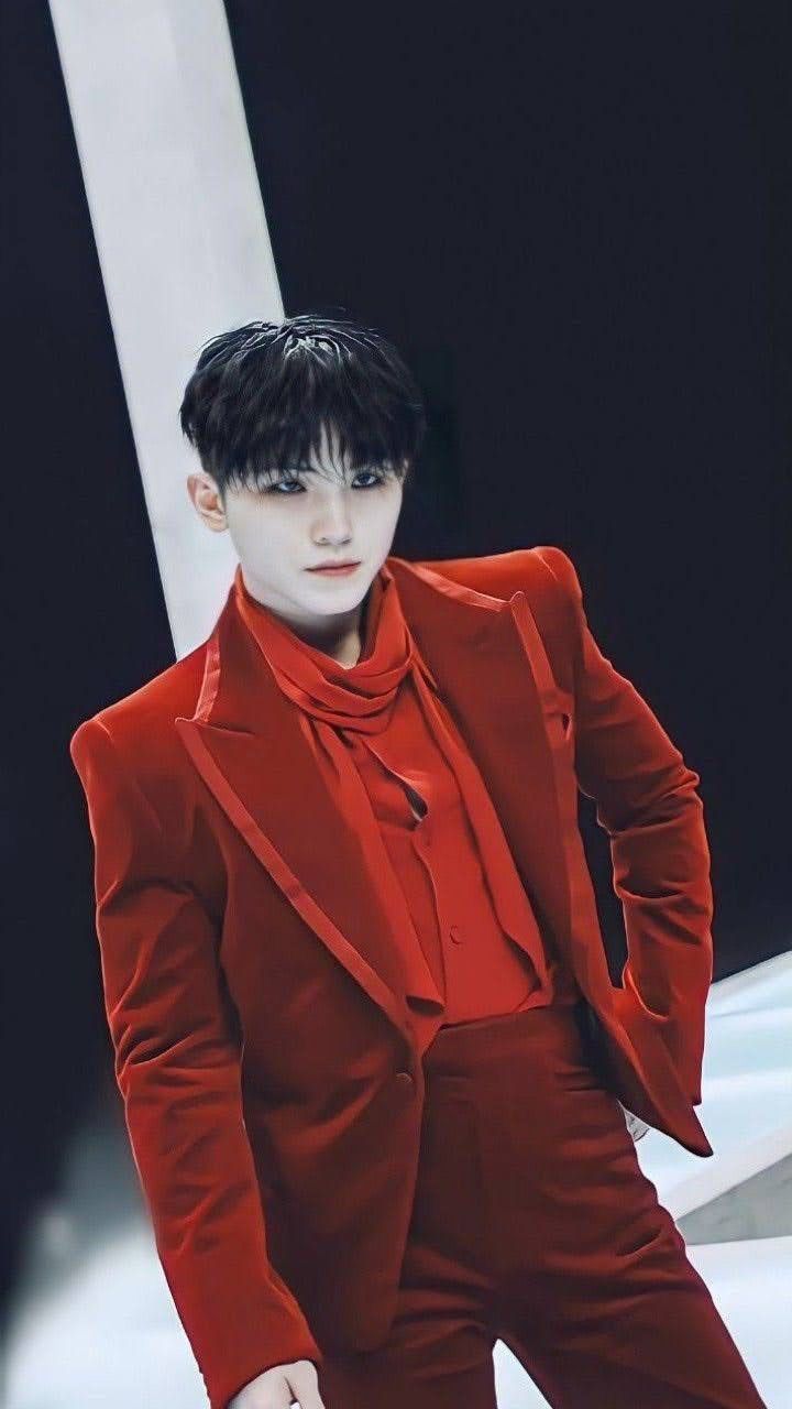 Recent activity shot of Woozi (SEVENTEEN)
