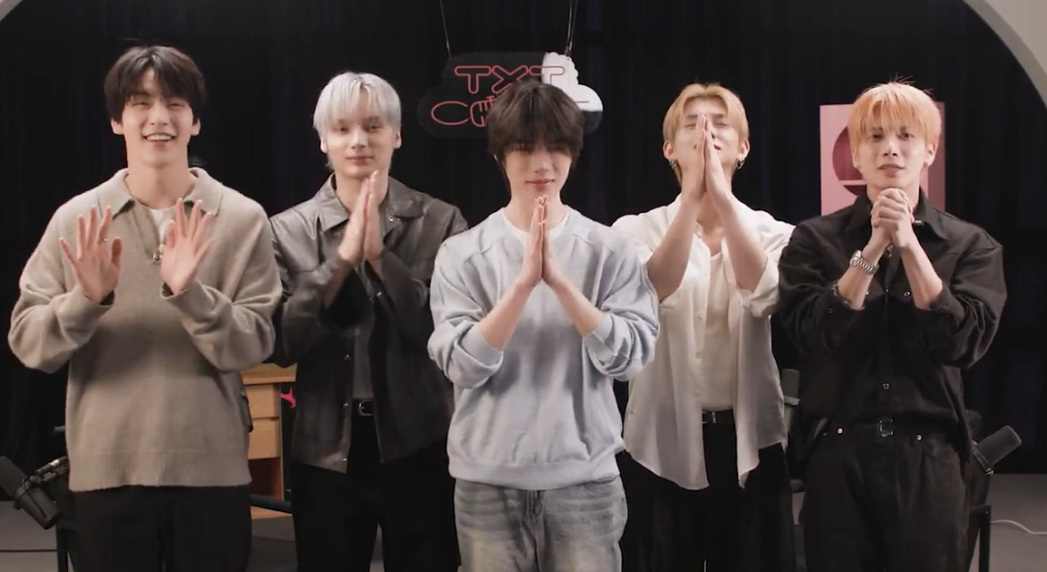 Momen yang diabadikan oleh penggemar TOMORROW X TOGETHER