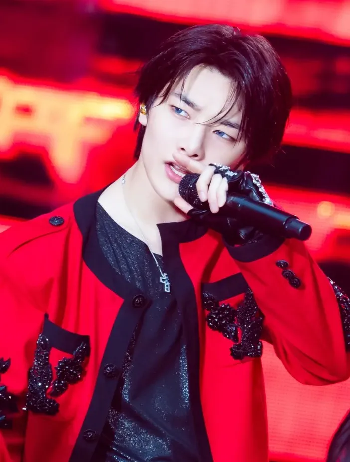A moment captured by I.N (Stray Kids)'s fan