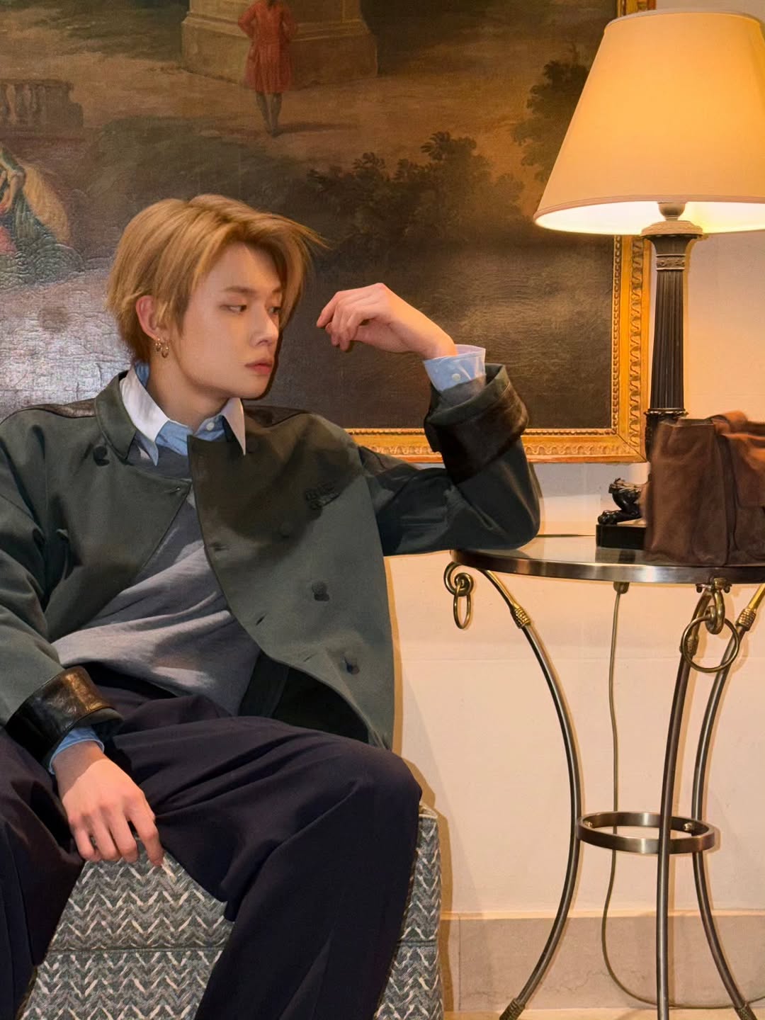 A moment captured by Yeonjun (TOMORROW X TOGETHER)'s fan