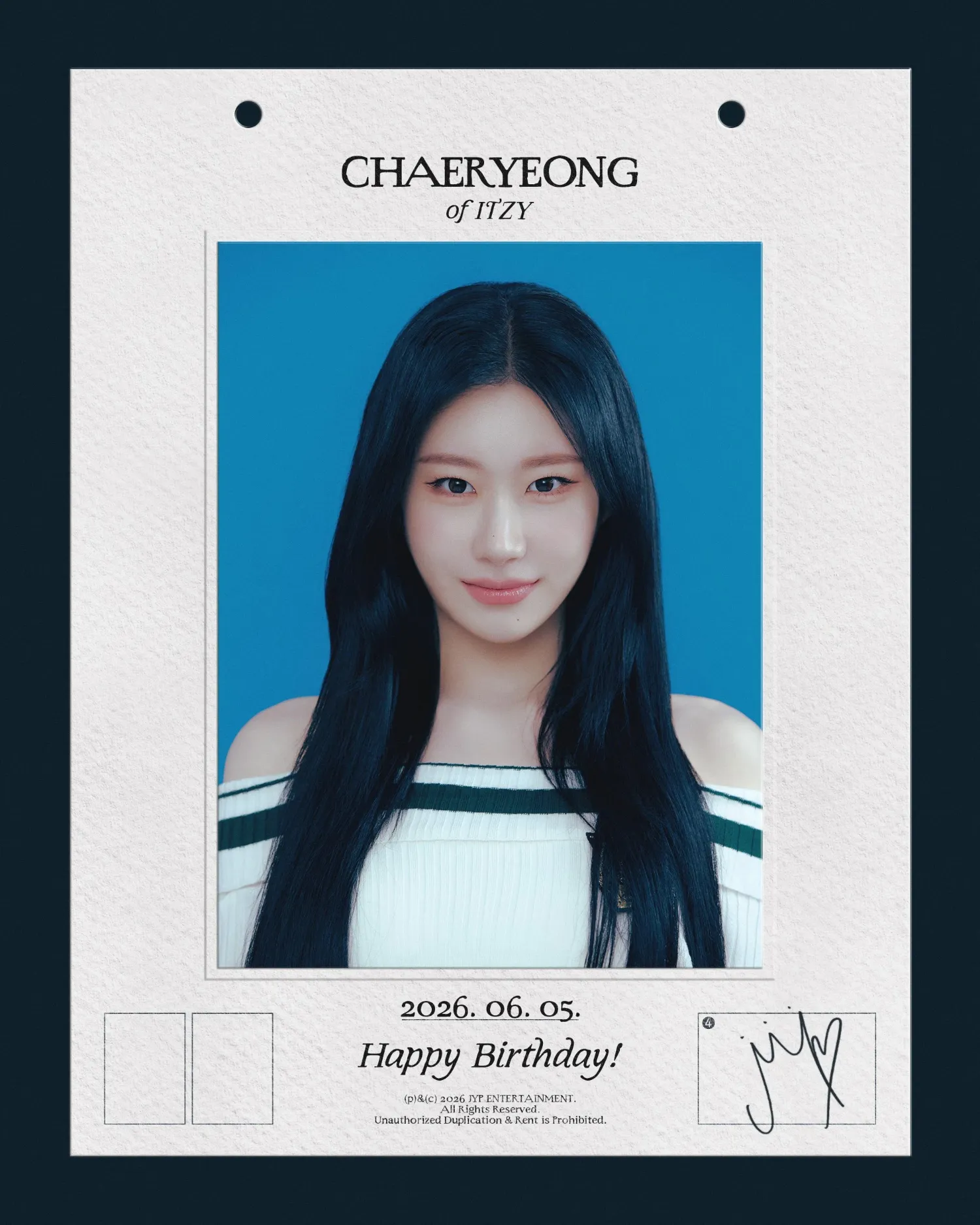 Recent activity shot of Chaeryeong (ITZY)