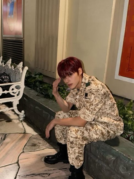 Behind-the-scenes cut of Wooyoung (ATEEZ)