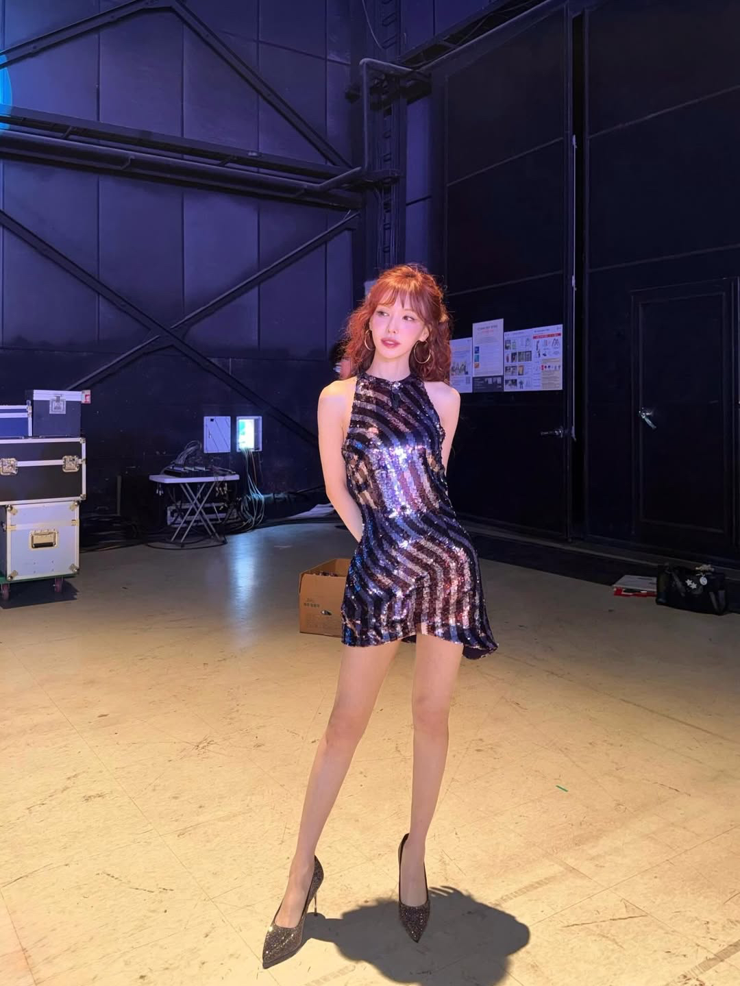 레드벨벳의 비하인드 컷