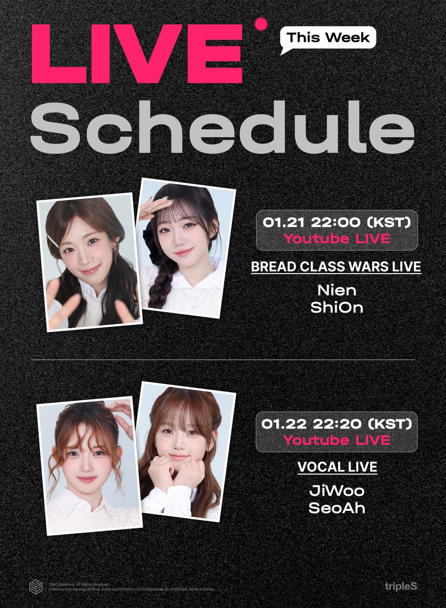 A moment captured by tripleS's fan