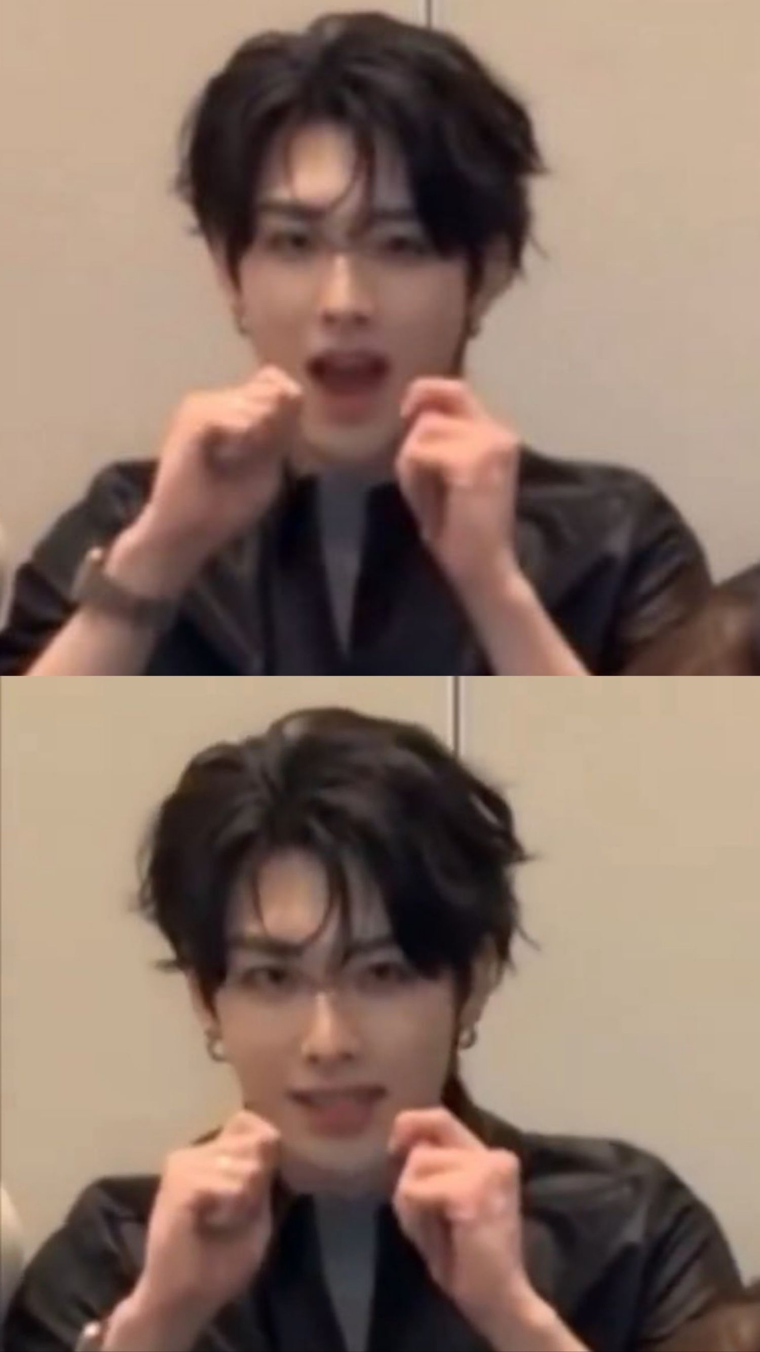 A moment captured by Ricky (ZEROBASEONE)'s fan