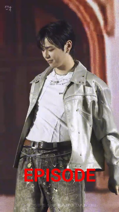 강다니엘의 비하인드 컷