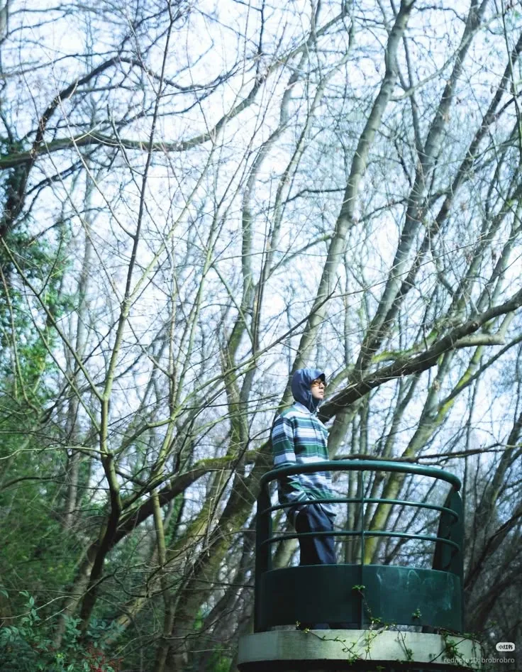 A moment captured by Wang Yibo's fan