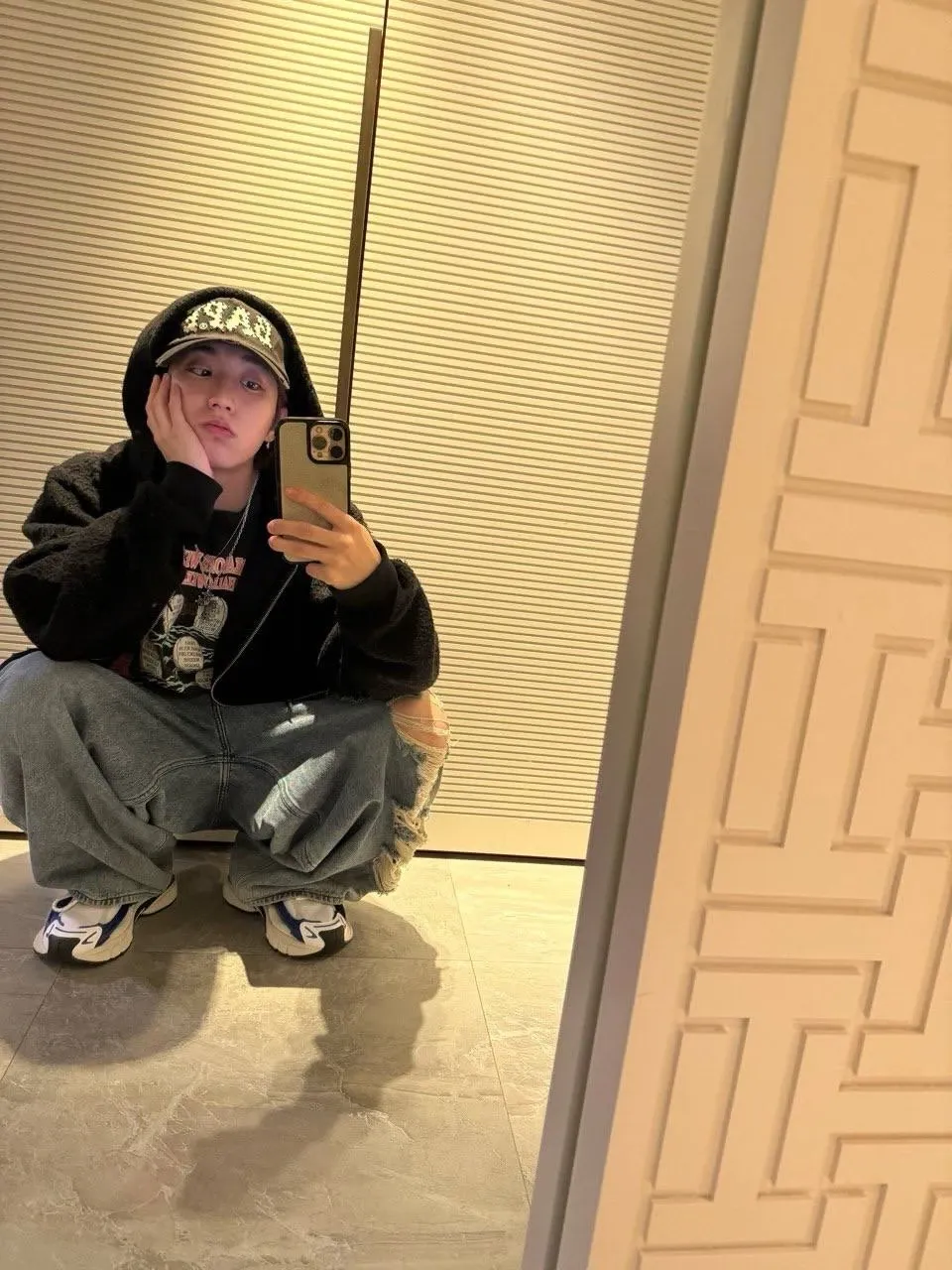 Recent activity shot of HAN (Stray Kids)