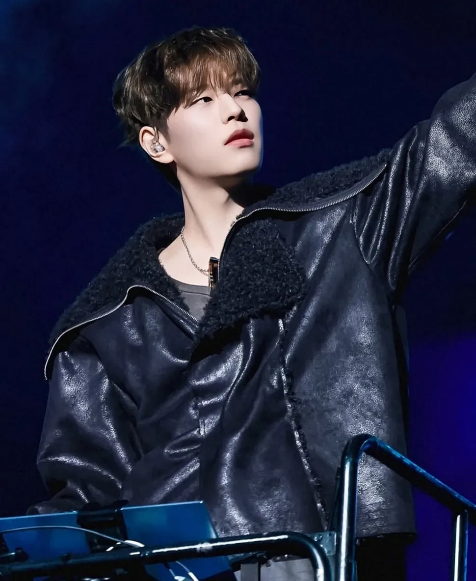 A moment captured by Seungmin (Stray Kids)'s fan