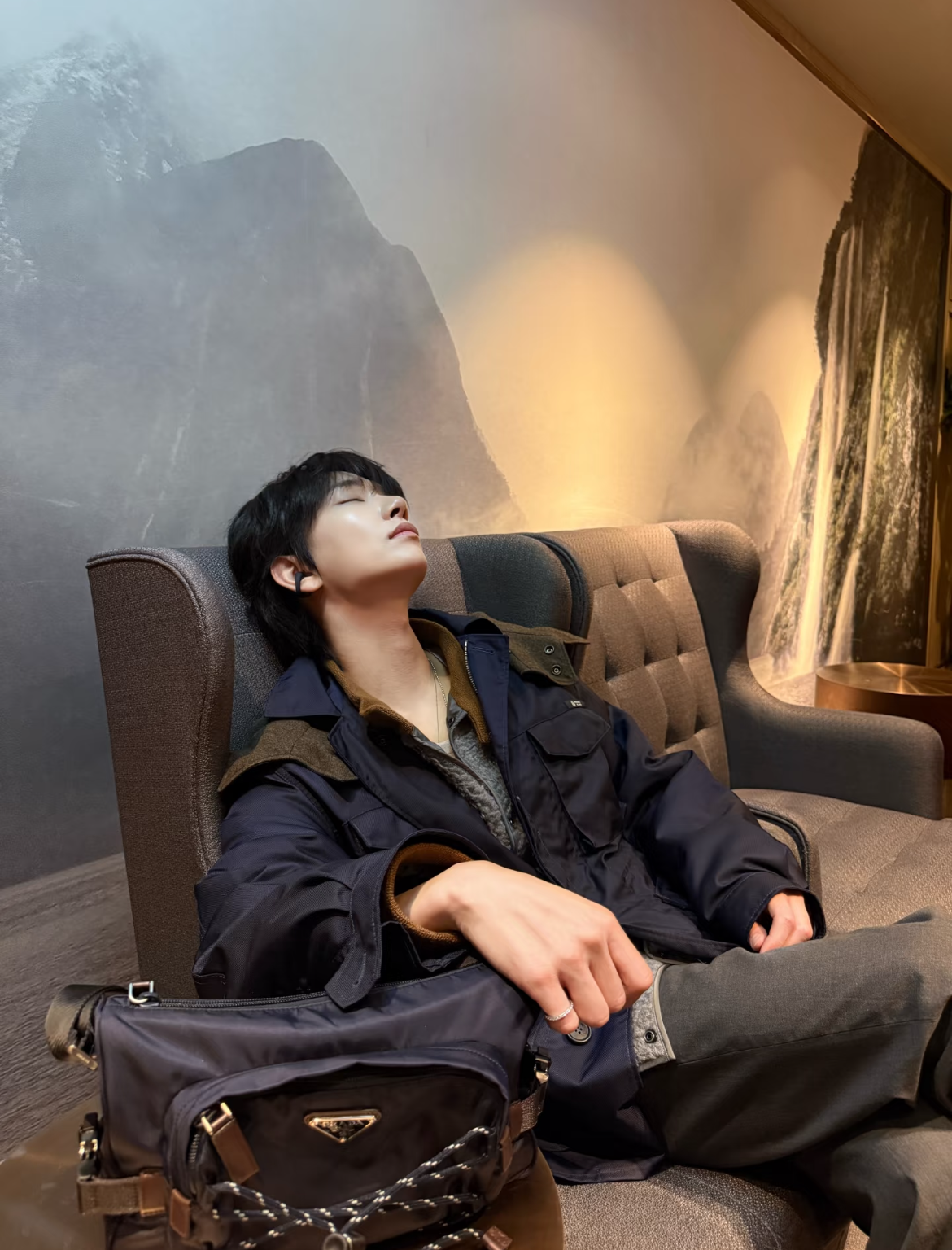 Recent activity shot of Joshua (SEVENTEEN)