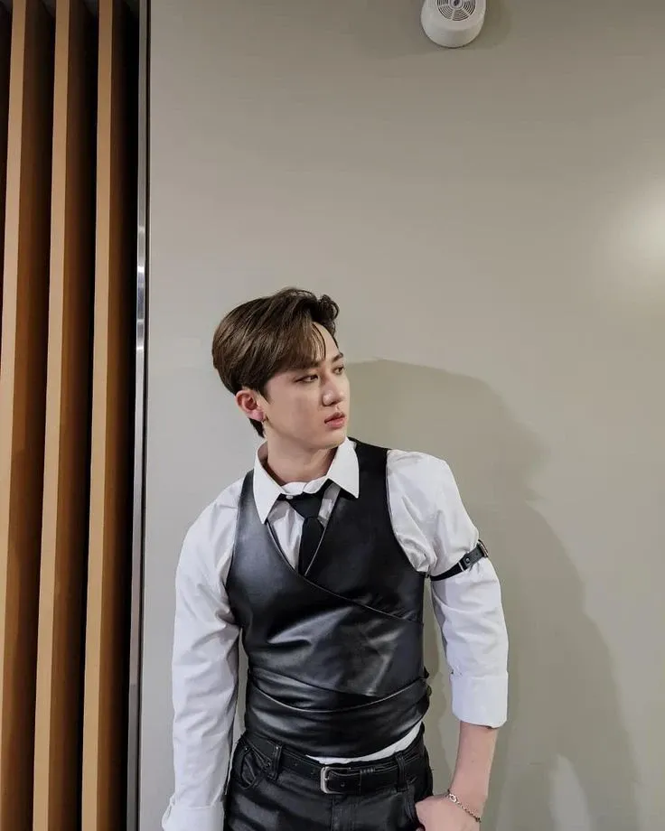 A moment captured by Changbin (Stray Kids)'s fan