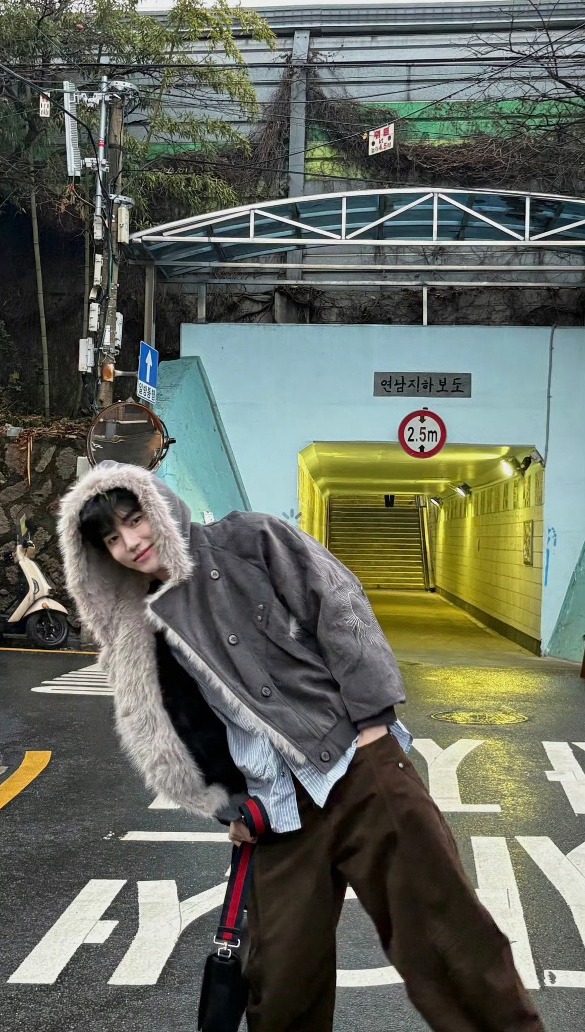 Recent activity shot of Zhang Hao (ZEROBASEONE)