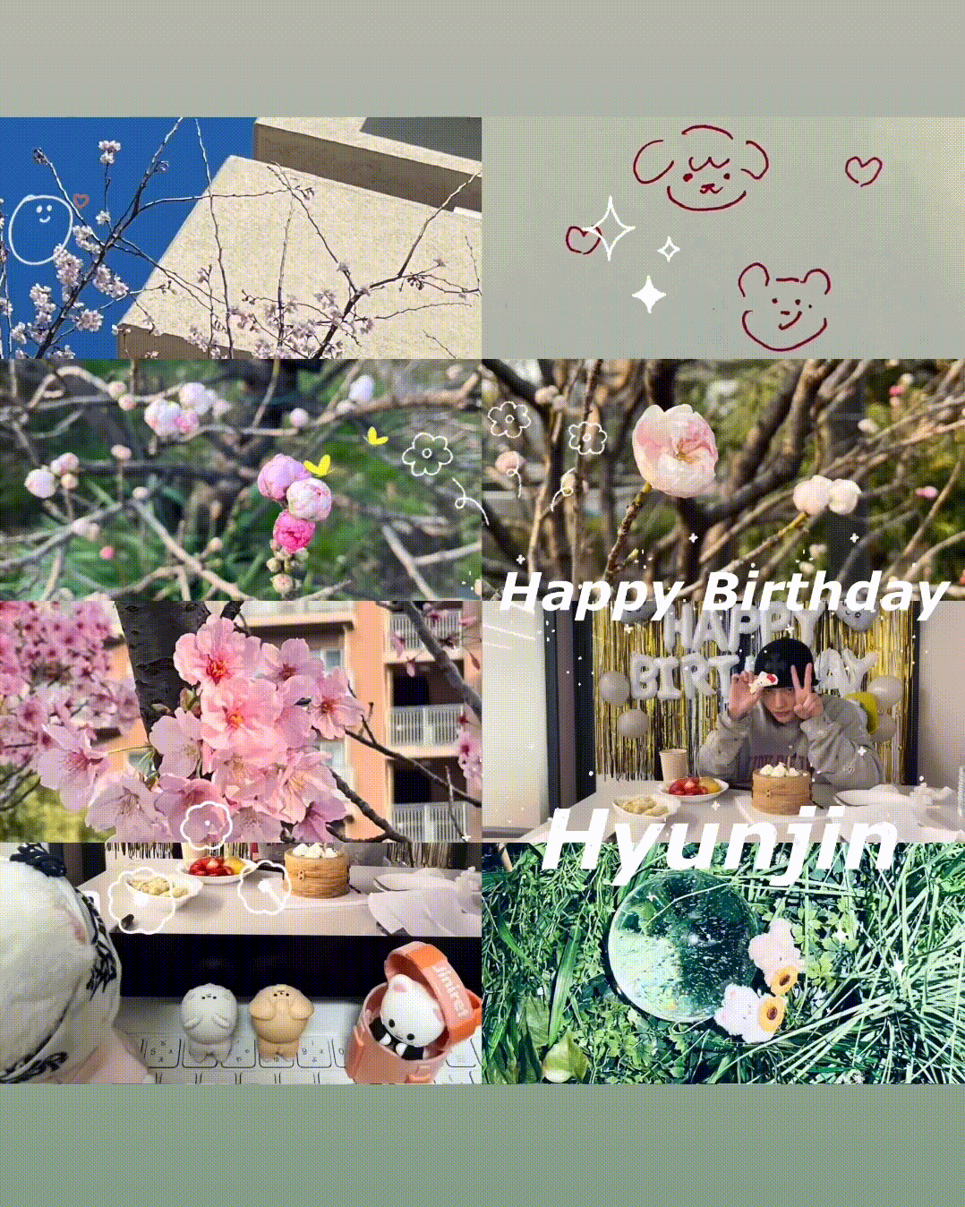 A moment captured by Hyunjin (Stray Kids)'s fan