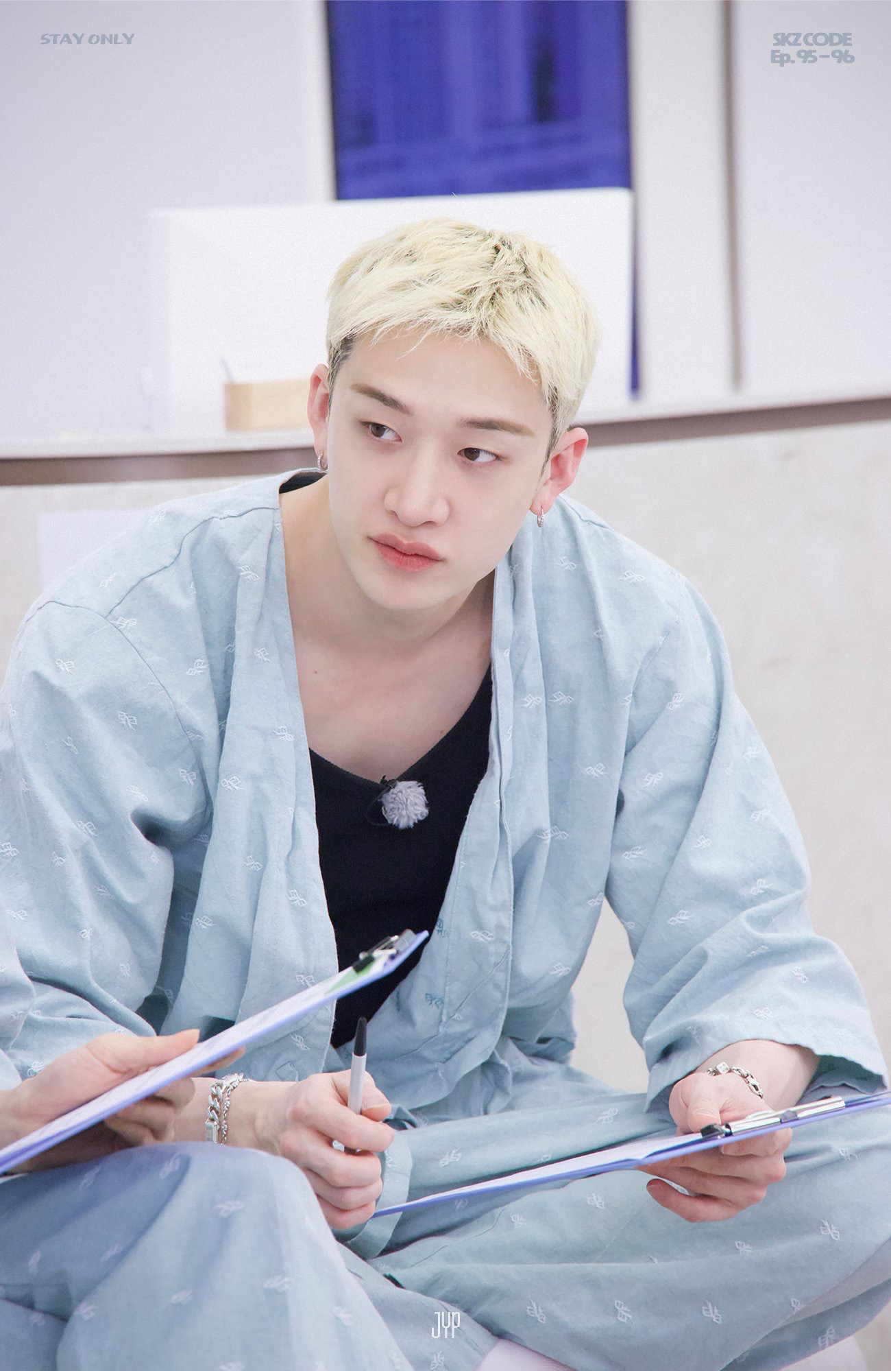 Recent activity shot of Bang Chan (Stray Kids)