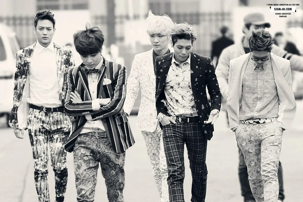A moment captured by SHINee's fan