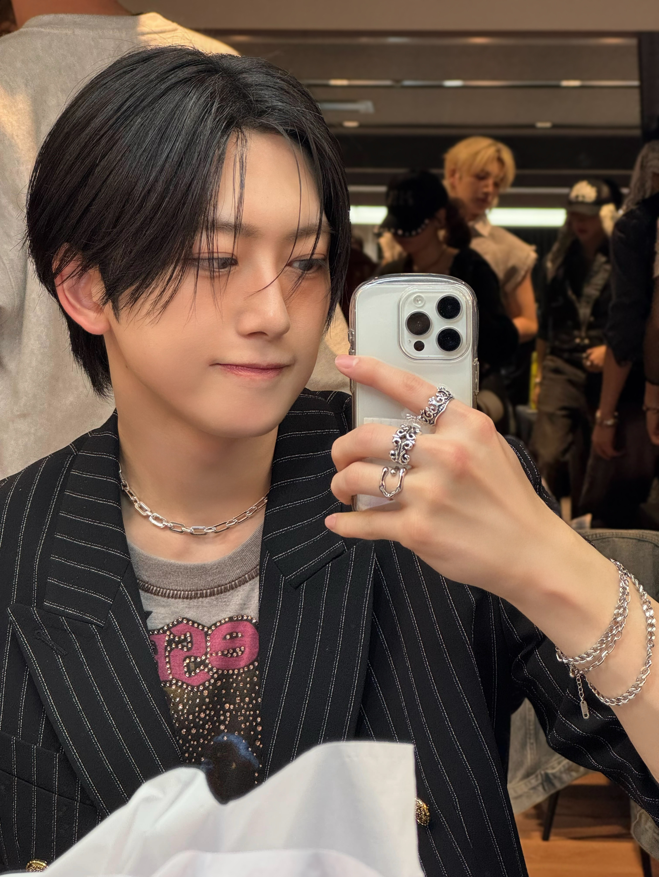 A moment captured by Fuma (&TEAM)'s fan