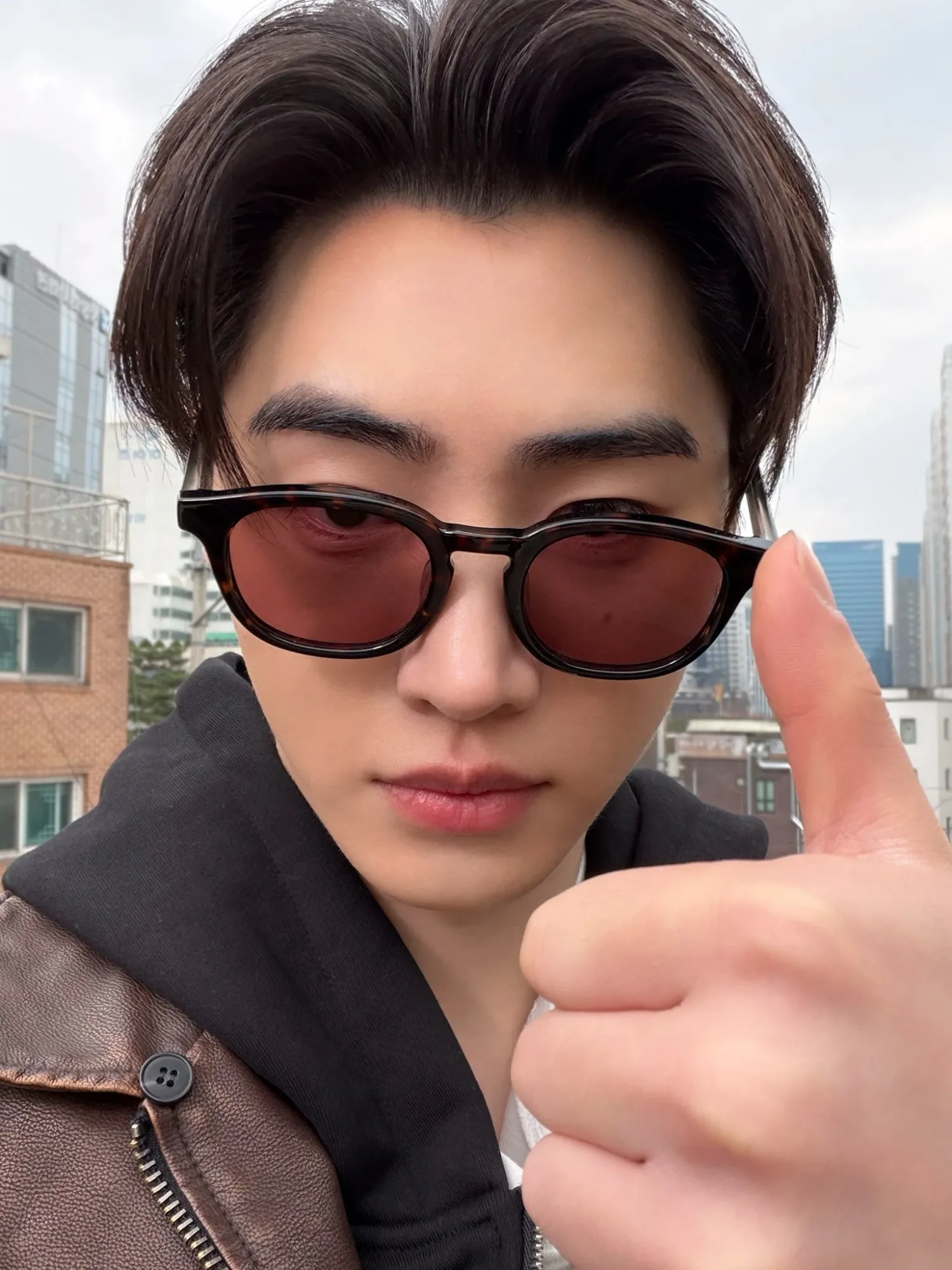 A moment captured by Sunghoon (ENHYPEN)'s fan