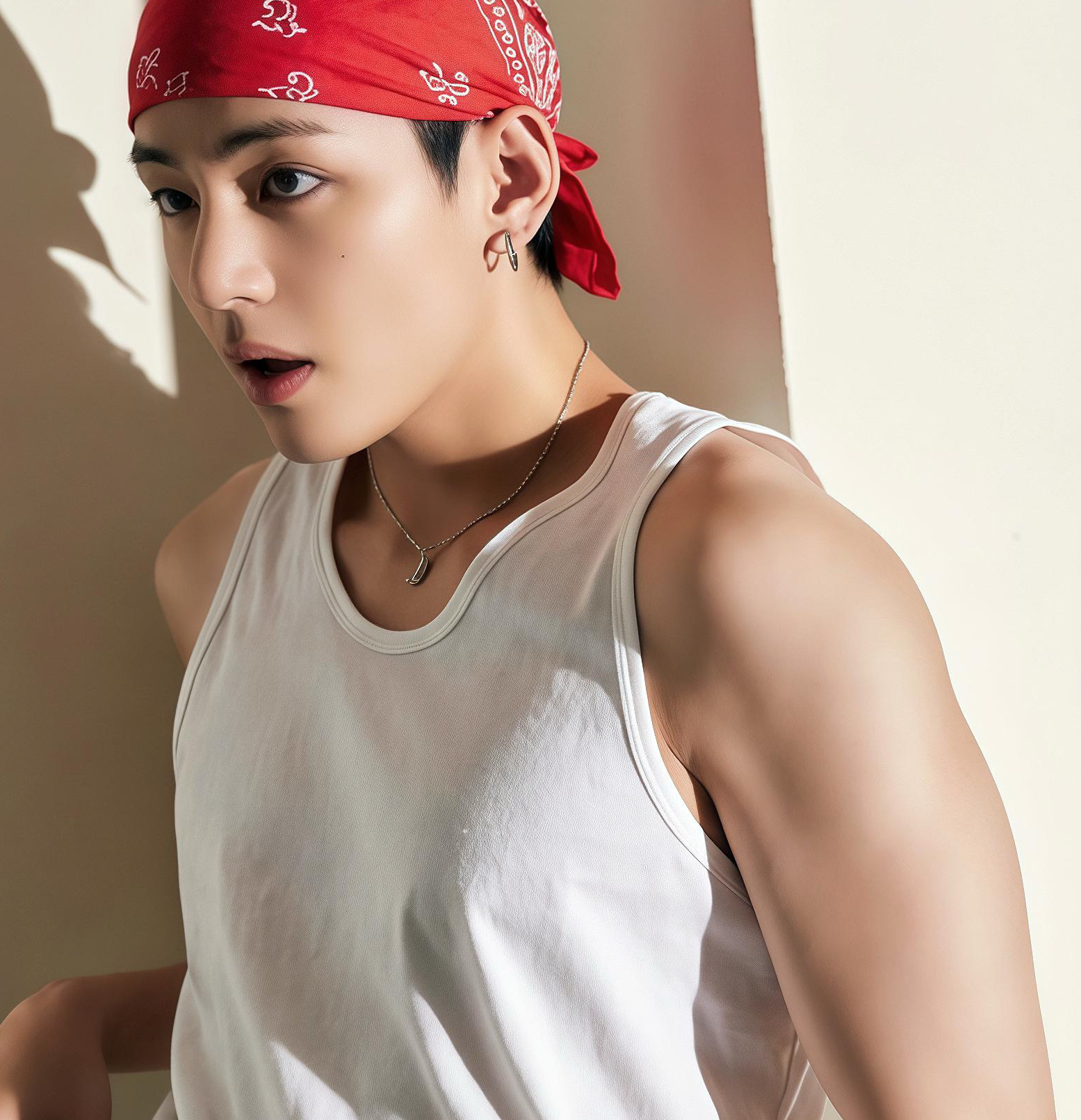 V (防弹少年团)粉丝拍下的瞬间