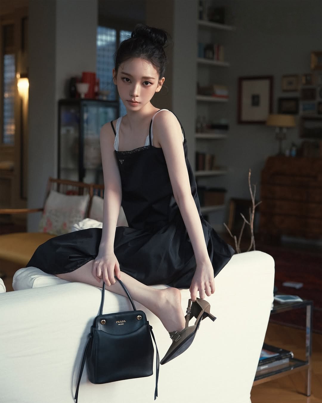 Recent activity shot of Karina (aespa)