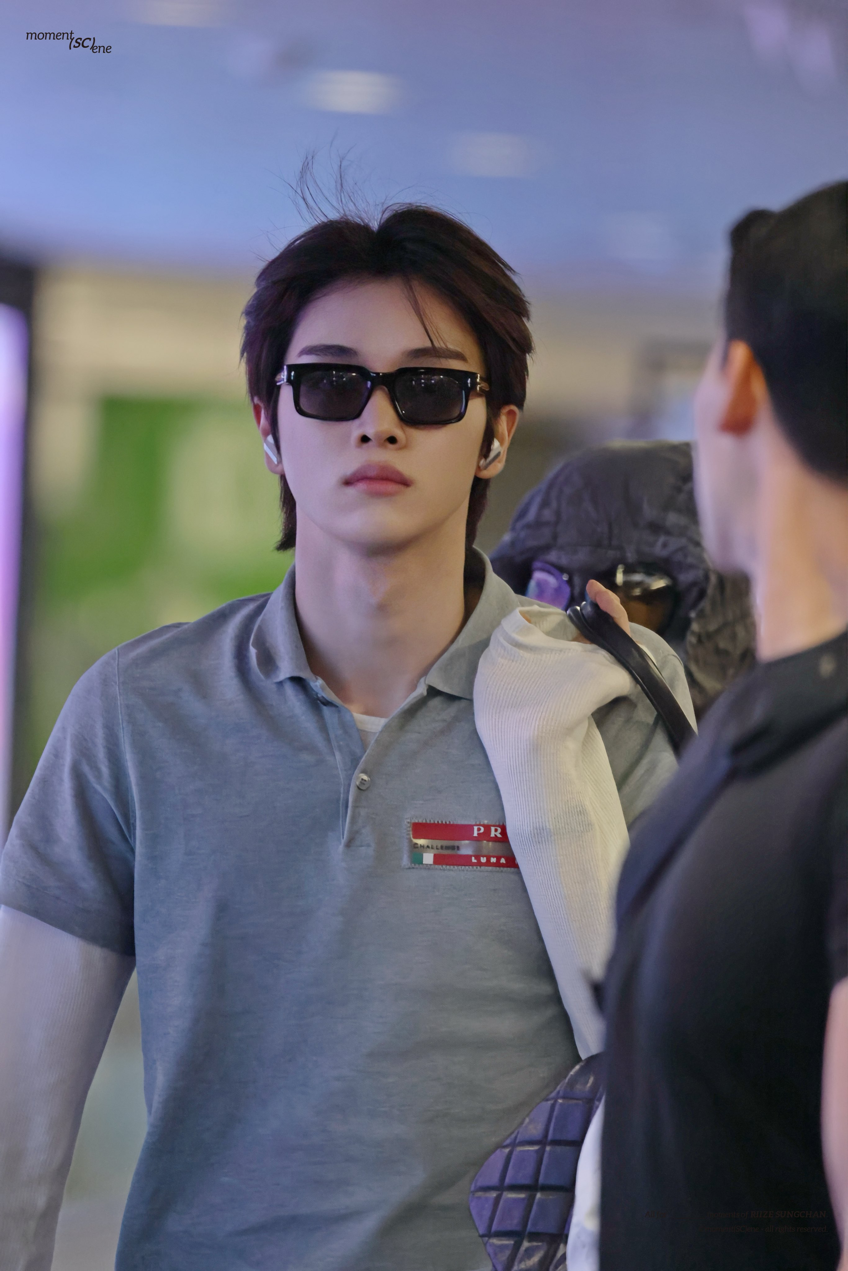 A moment captured by Sungchan (RIIZE)'s fan