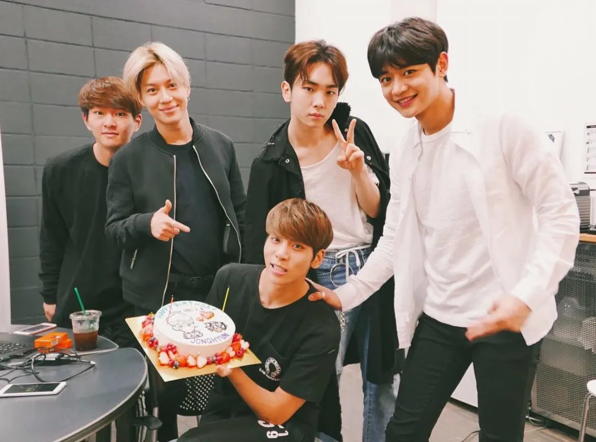 Recent activity shot of Onew (SHINee)