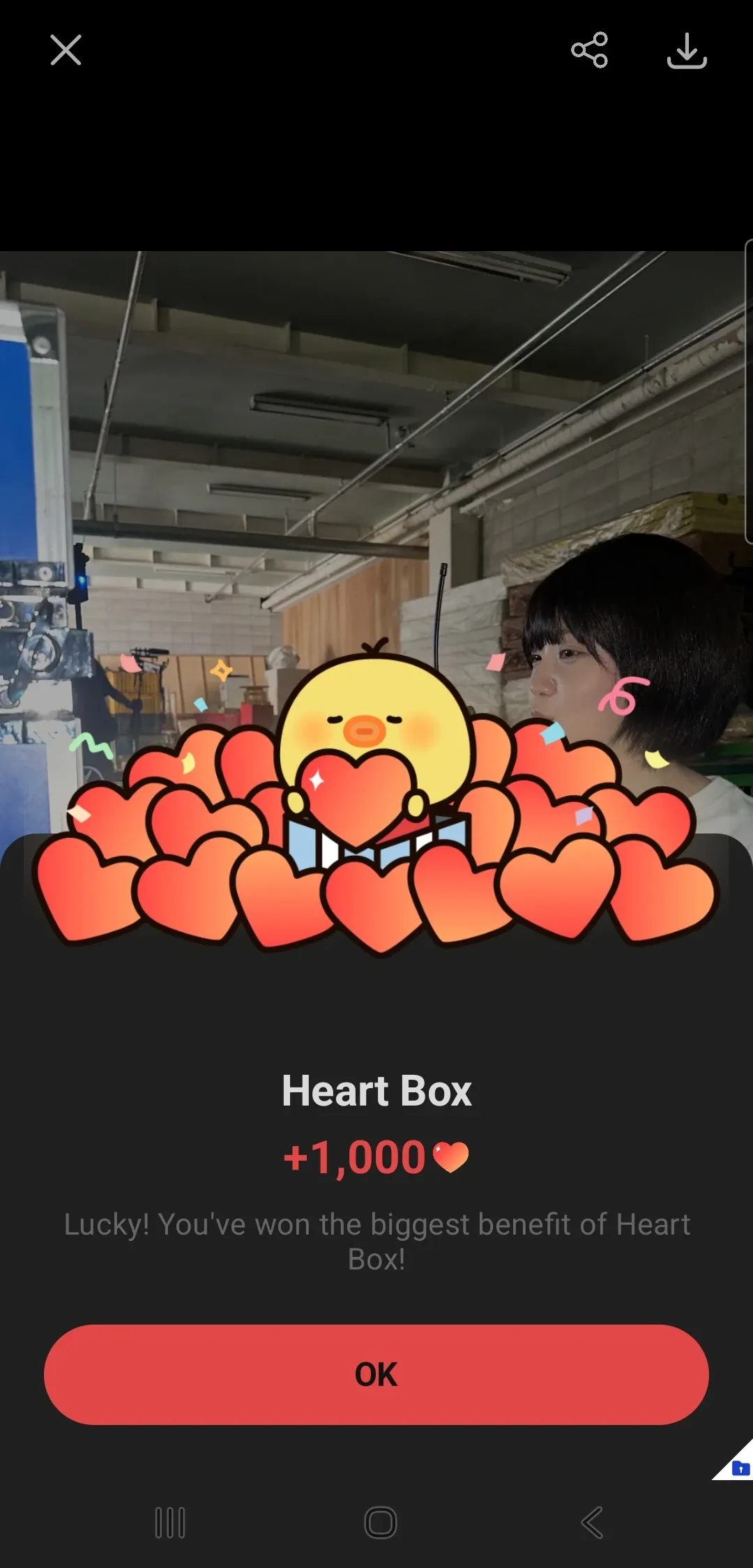 Recent activity shot of Yeri (Red Velvet)