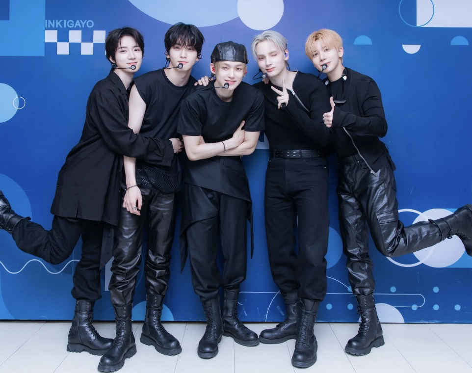 Recent activity shot of TOMORROW X TOGETHER