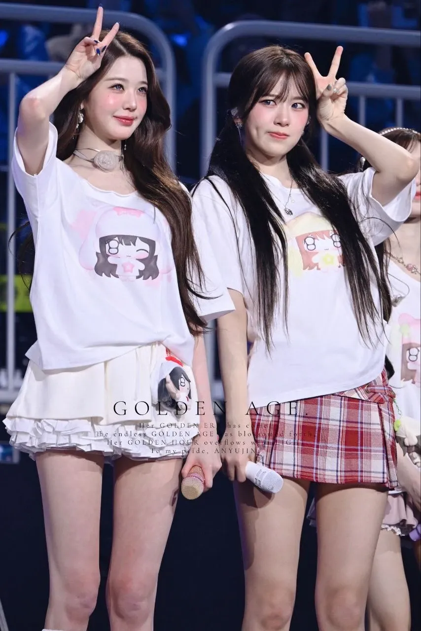 Behind-the-scenes cut of An Yujin (IVE)