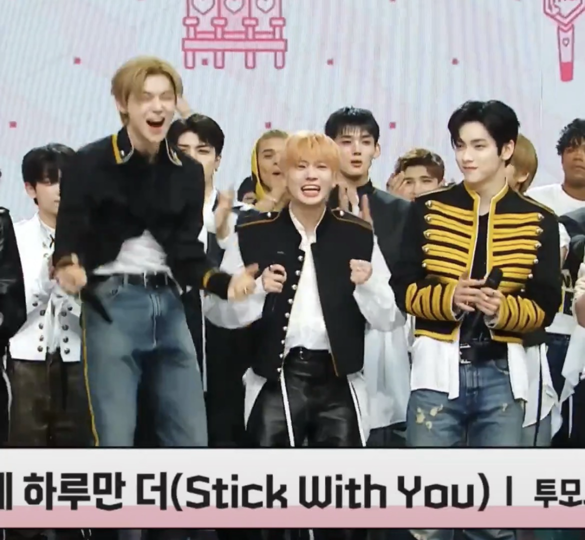 A moment captured by Taehyun (TOMORROW X TOGETHER)'s fan