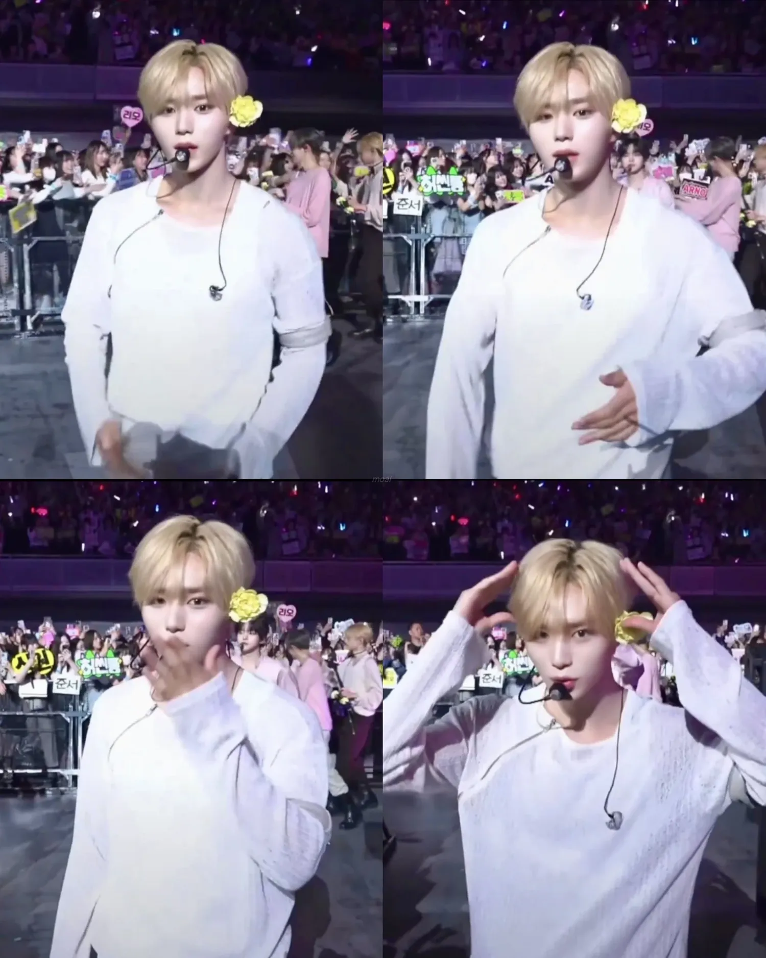 Behind-the-scenes cut of Kim Junseo (ALPHA DRIVE ONE)