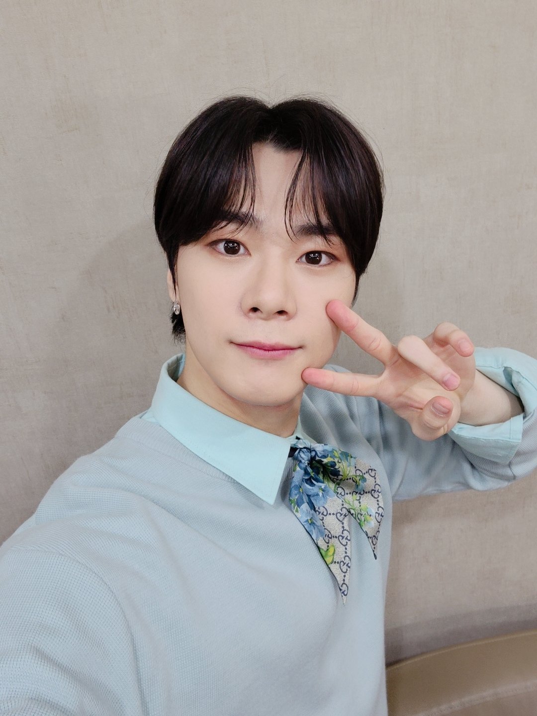Recent activity shot of Moonbin (ASTRO)