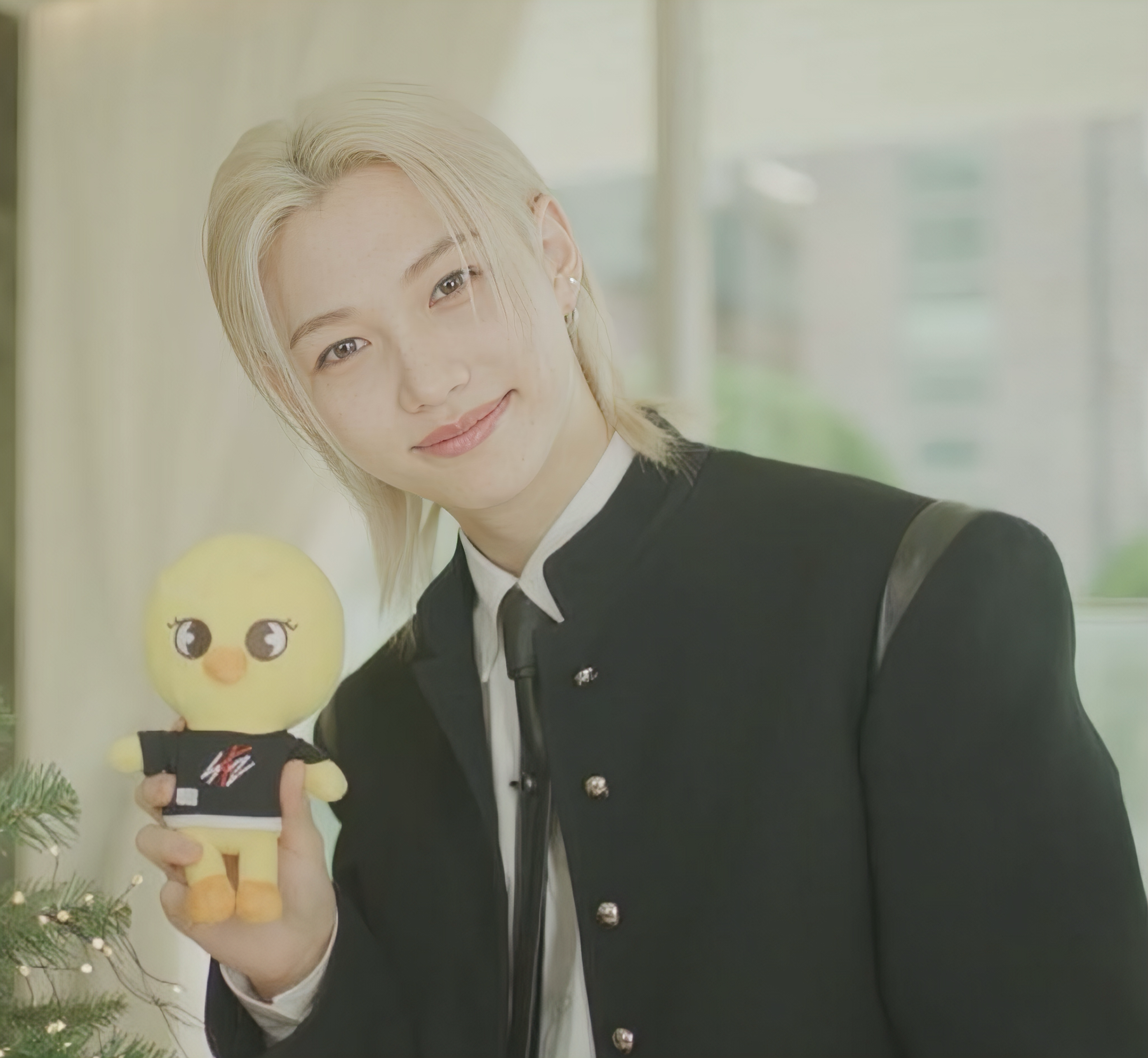 Recent activity shot of Felix (Stray Kids)