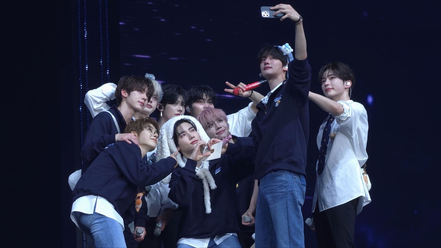 A moment captured by ZEROBASEONE's fan