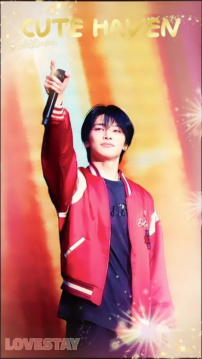 A heartfelt wallpaper shared by I.N (Stray Kids)'s fans