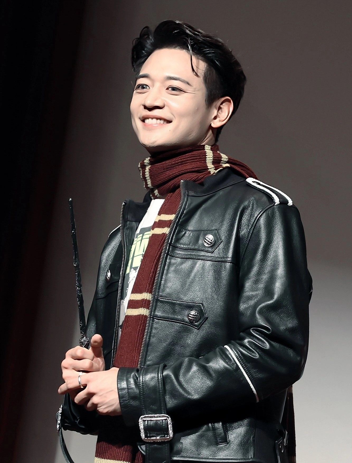 A moment captured by Minho (SHINee)'s fan