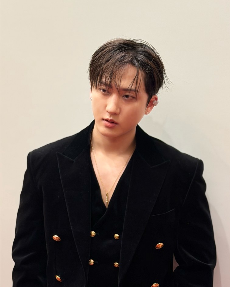 Recent activity shot of Changbin (Stray Kids)