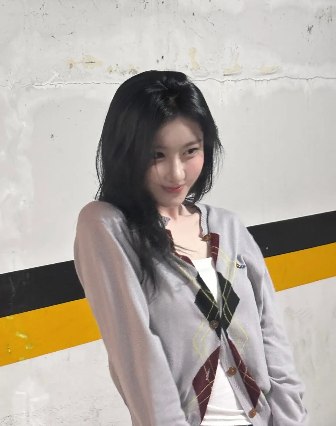 A moment captured by Chaeryeong (ITZY)'s fan