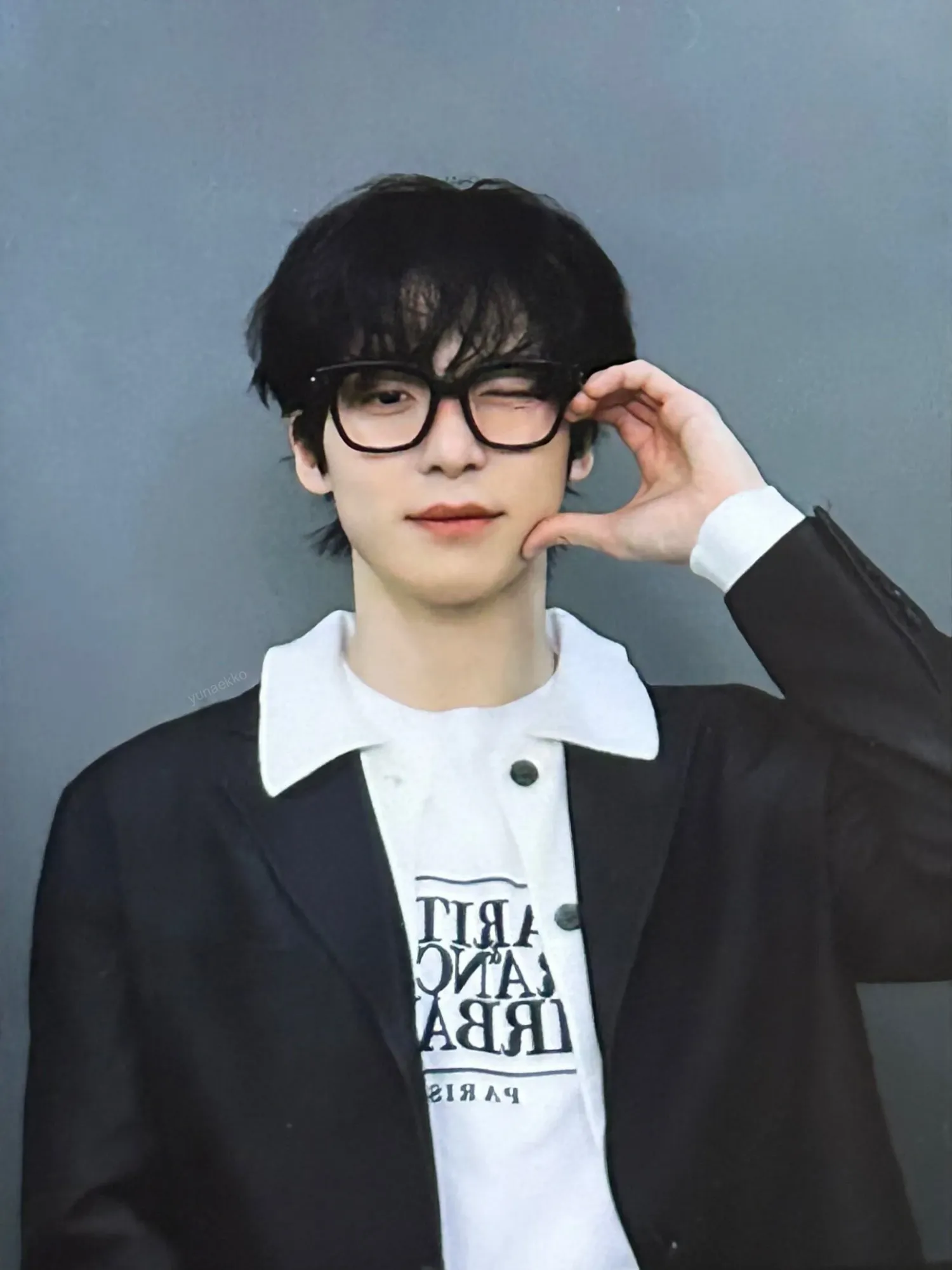 A moment captured by Yunho (ATEEZ)'s fan