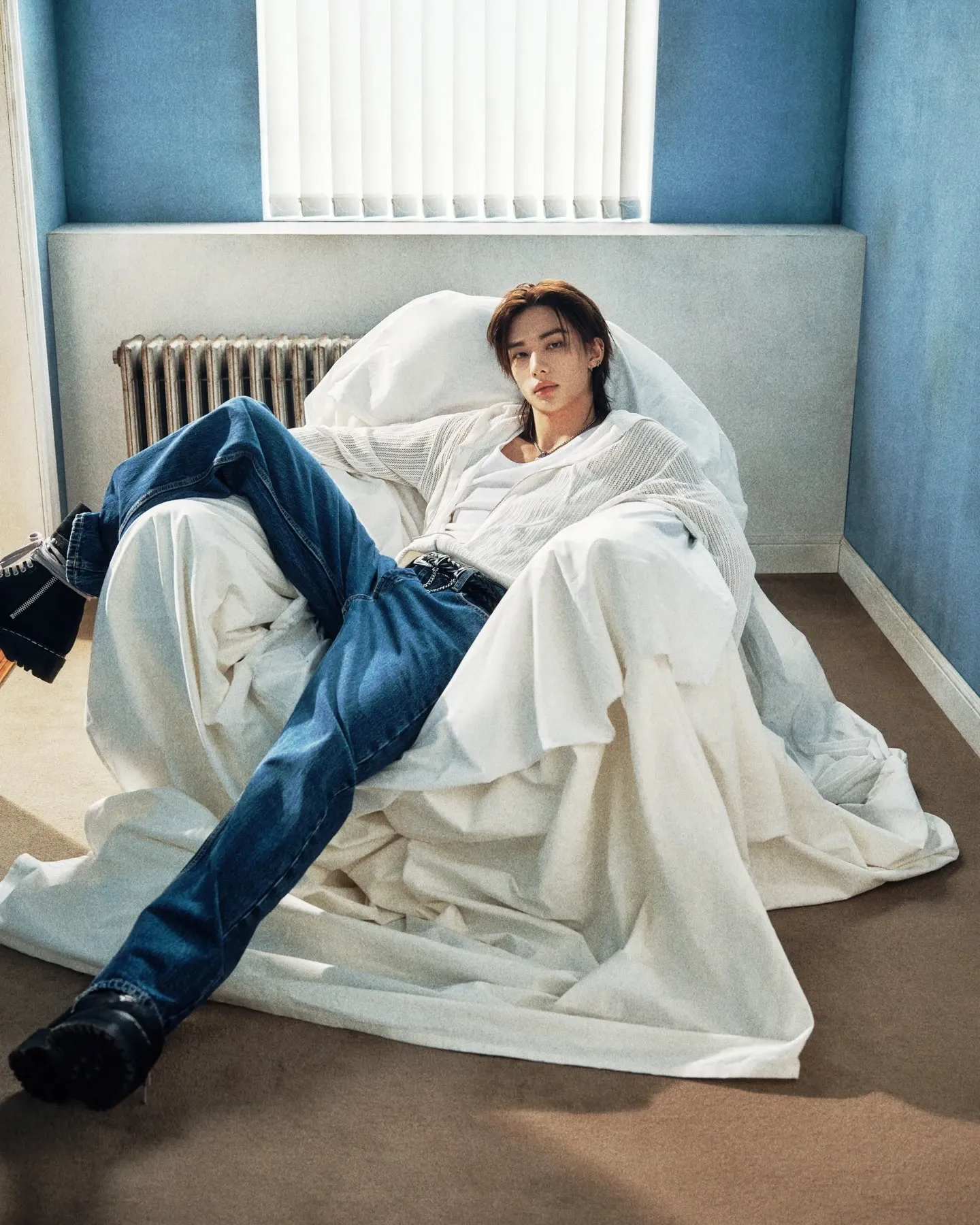 ヒョンジン (Stray Kids)の舞台裏ショット