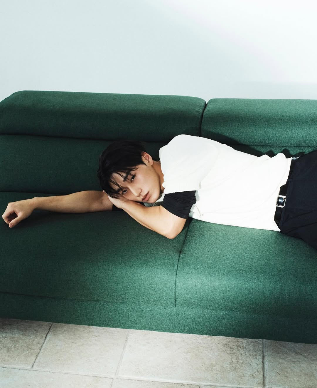 A moment captured by San (ATEEZ)'s fan