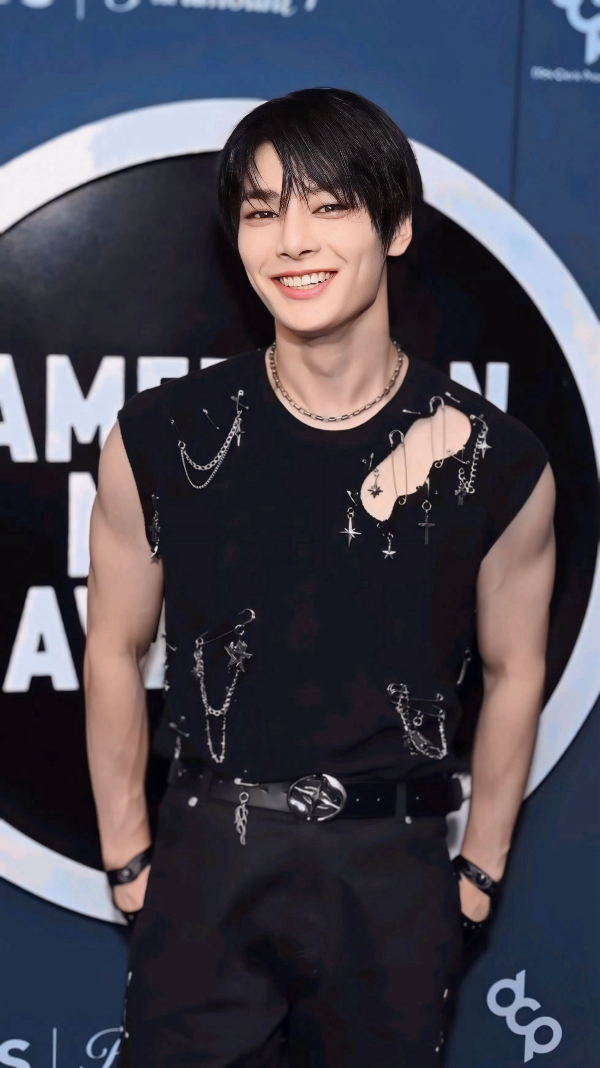 A moment captured by I.N (Stray Kids)'s fan