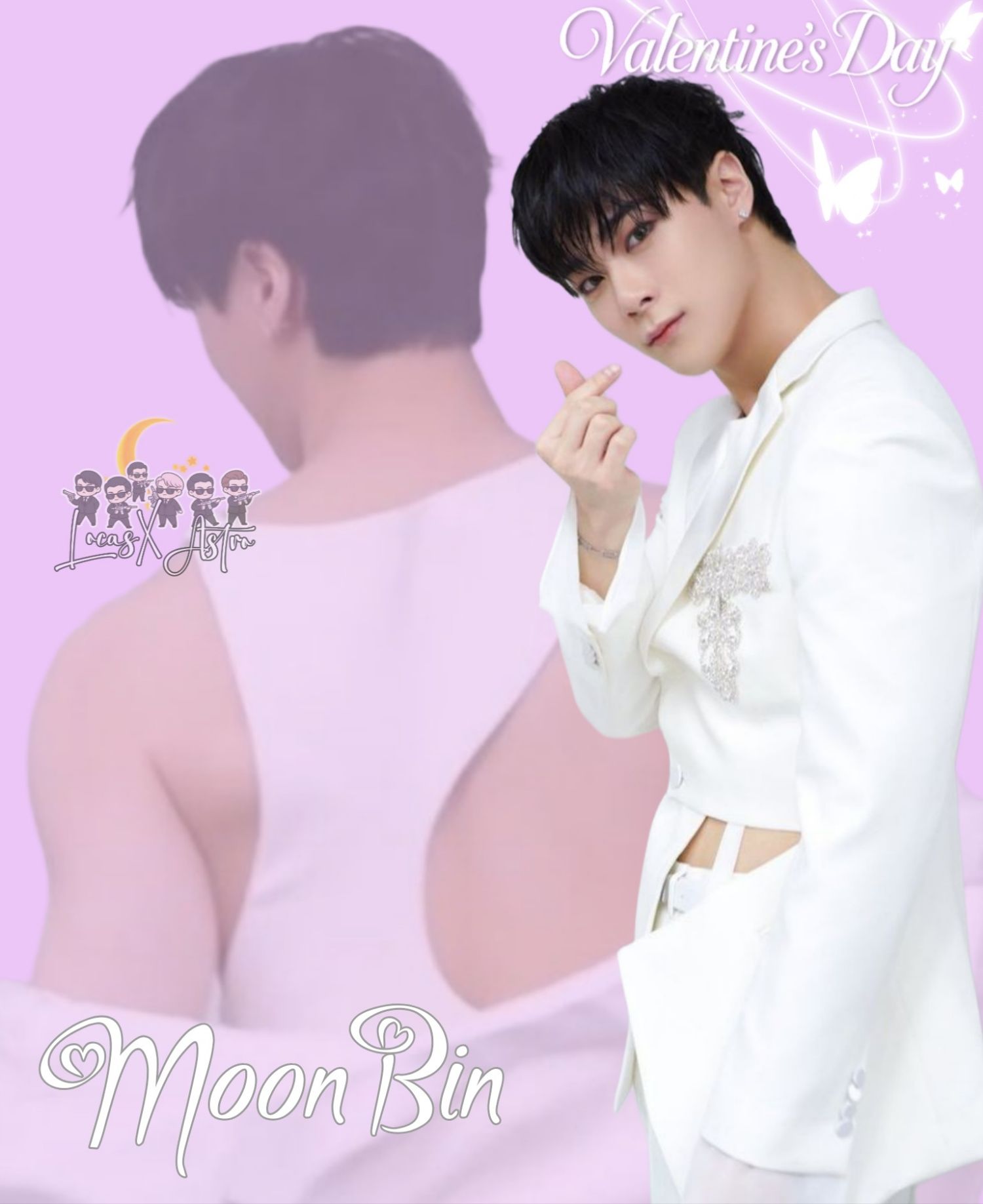 Recent activity shot of Moonbin (ASTRO)