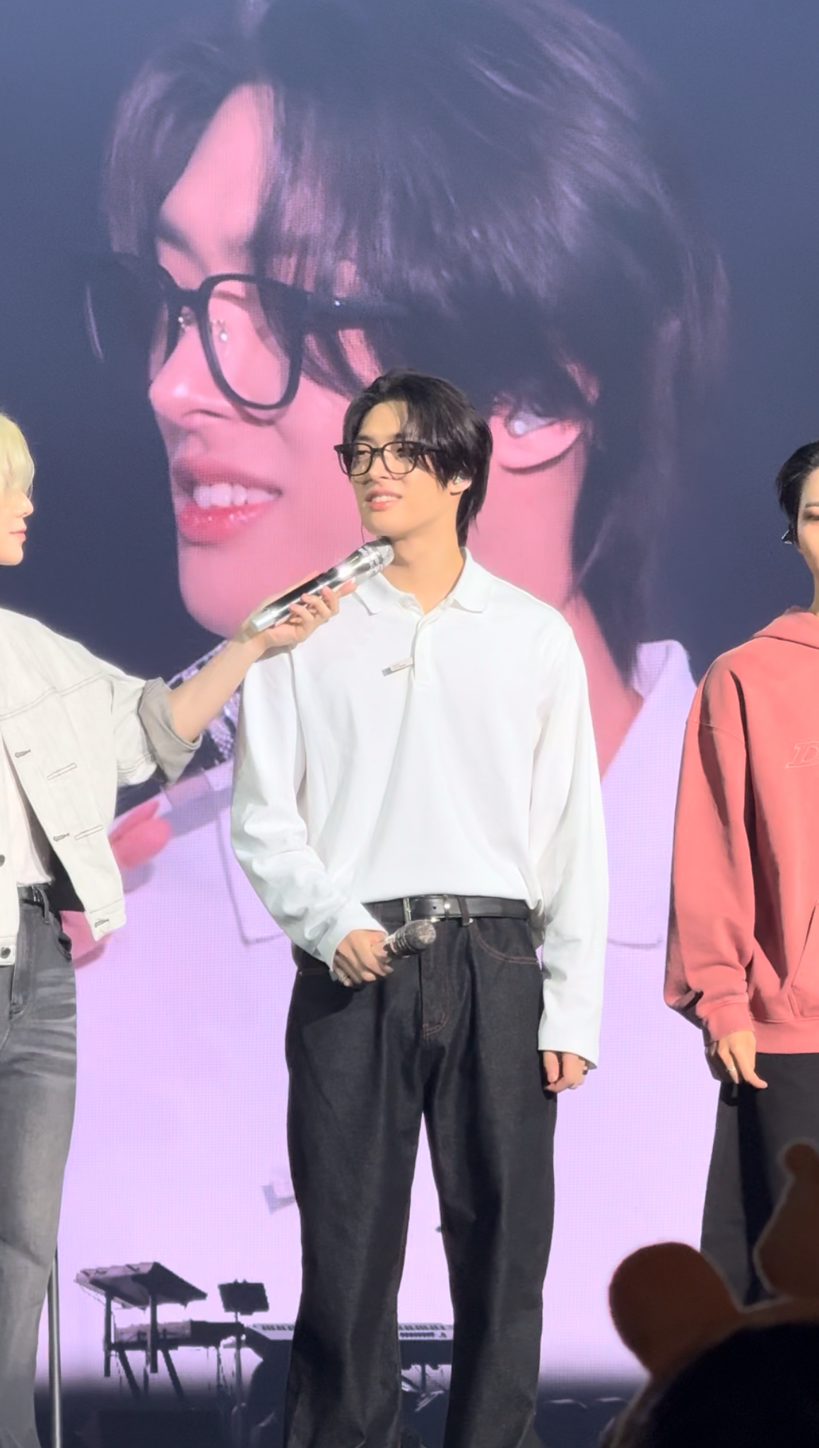 Recent activity shot of Mingi (ATEEZ)