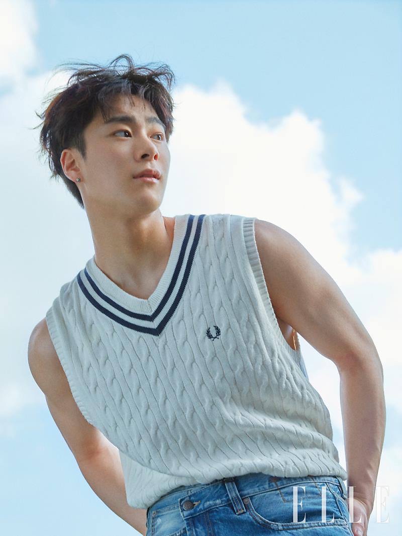 Recent activity shot of Moonbin (ASTRO)