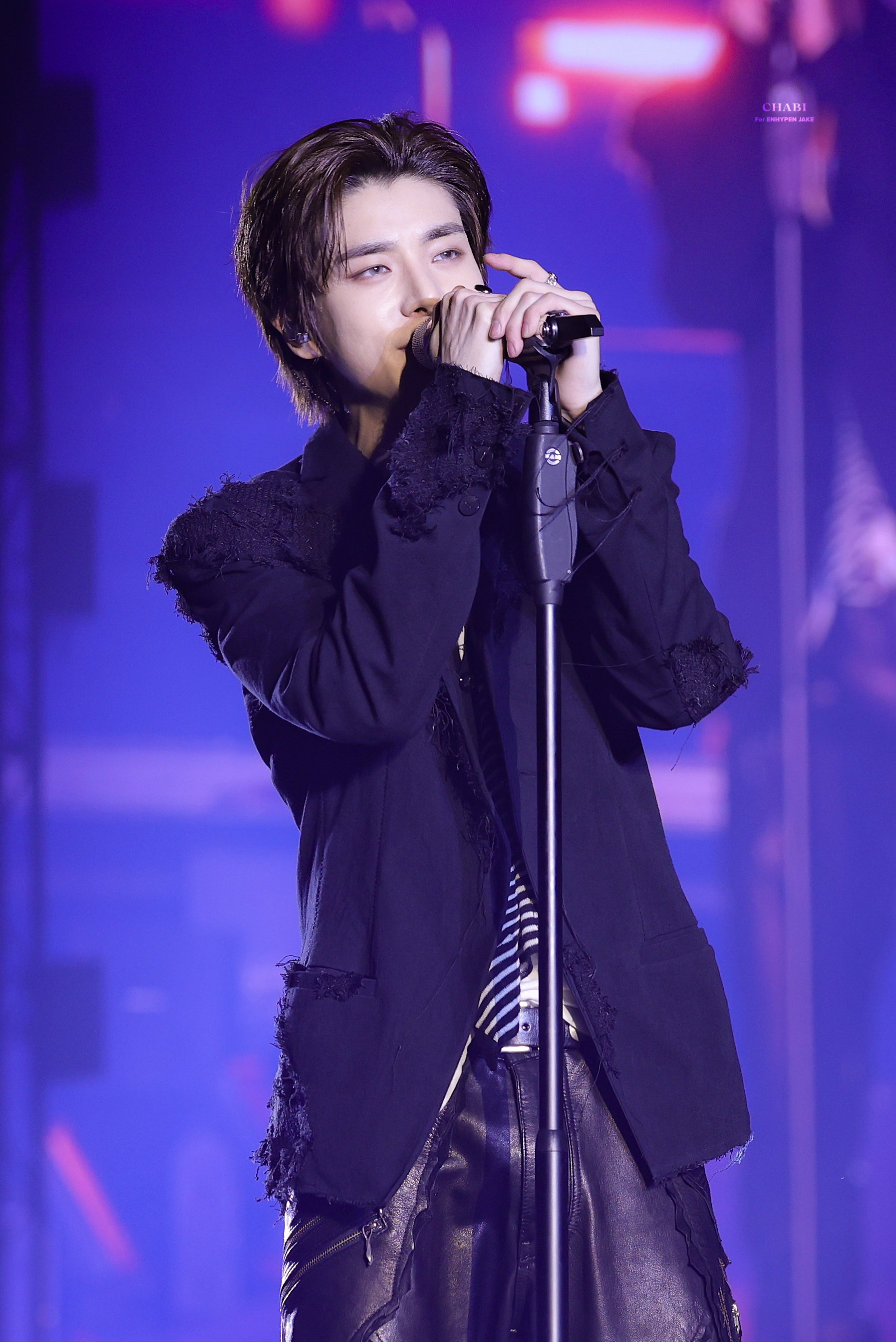 A moment captured by Jake (ENHYPEN)'s fan