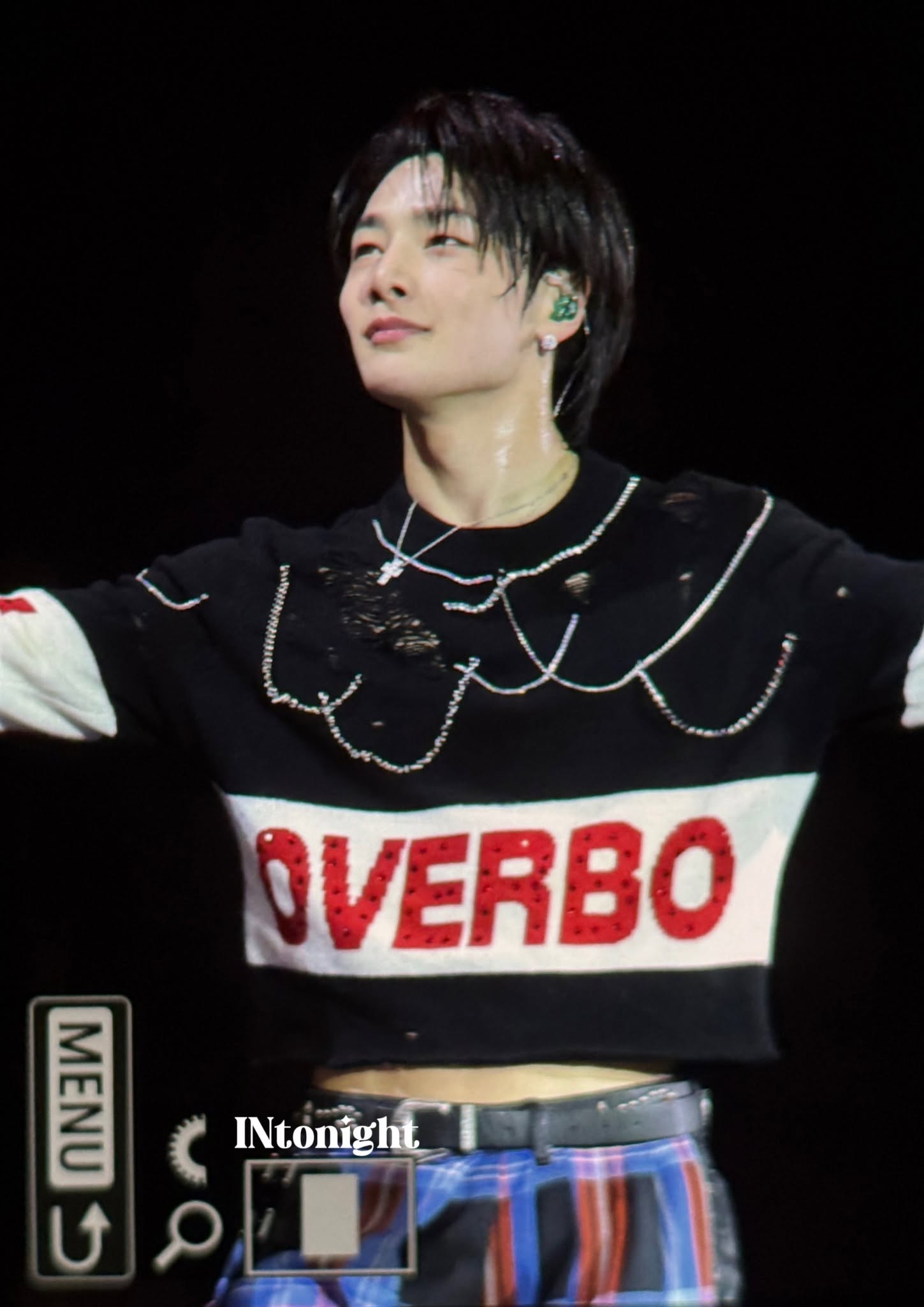 A moment captured by I.N (Stray Kids)'s fan