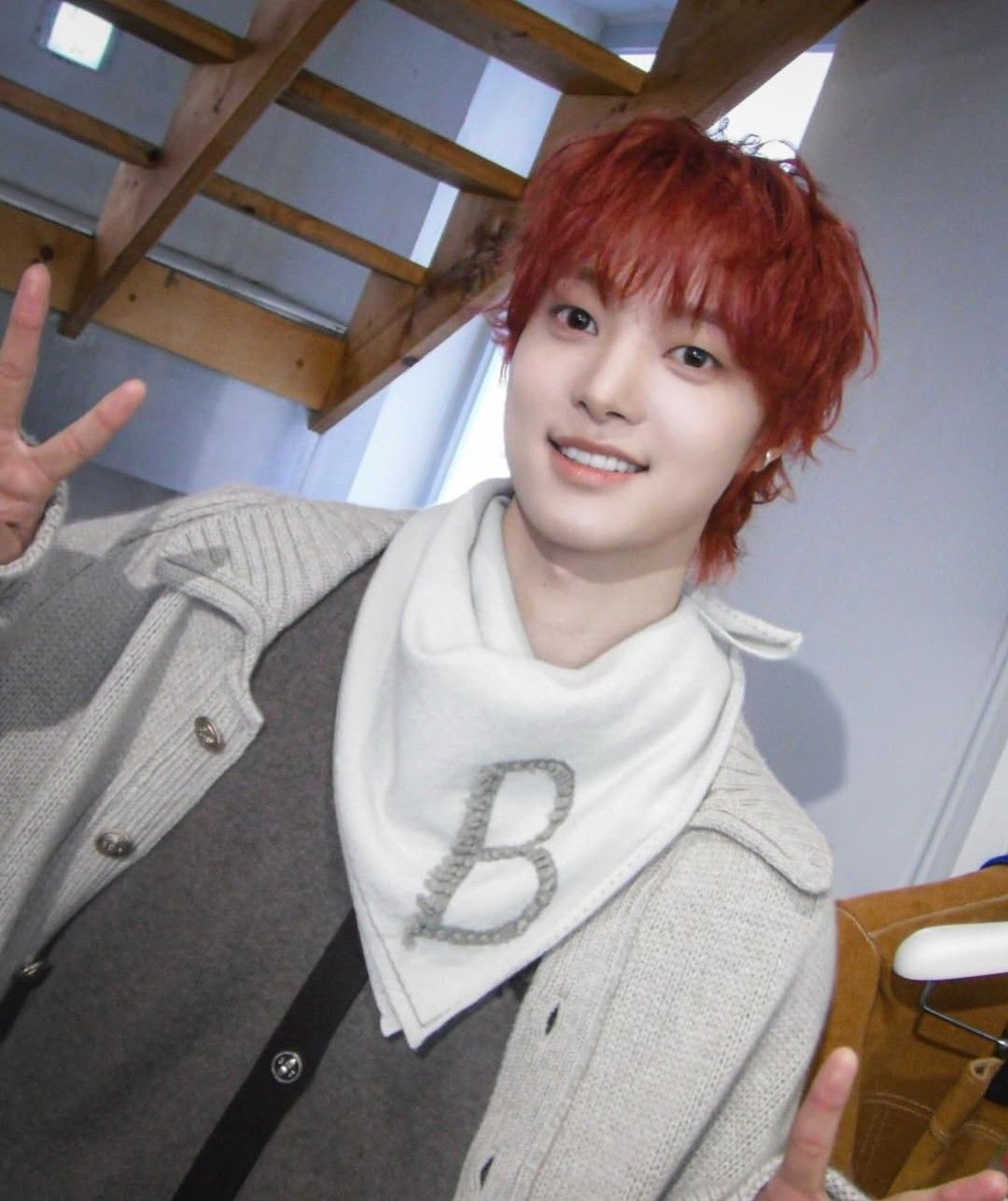 ウィジュ (&TEAM)の舞台裏ショット