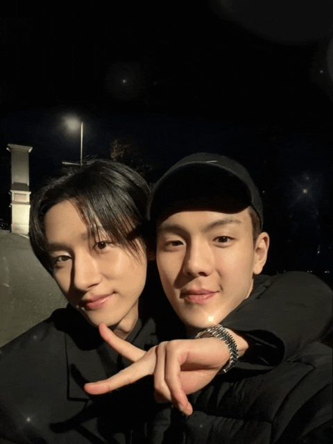 A moment captured by I.M (MONSTA X)'s fan