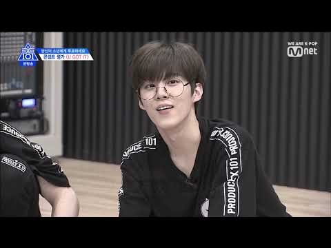 Behind-the-scenes cut of Kim Wooseok