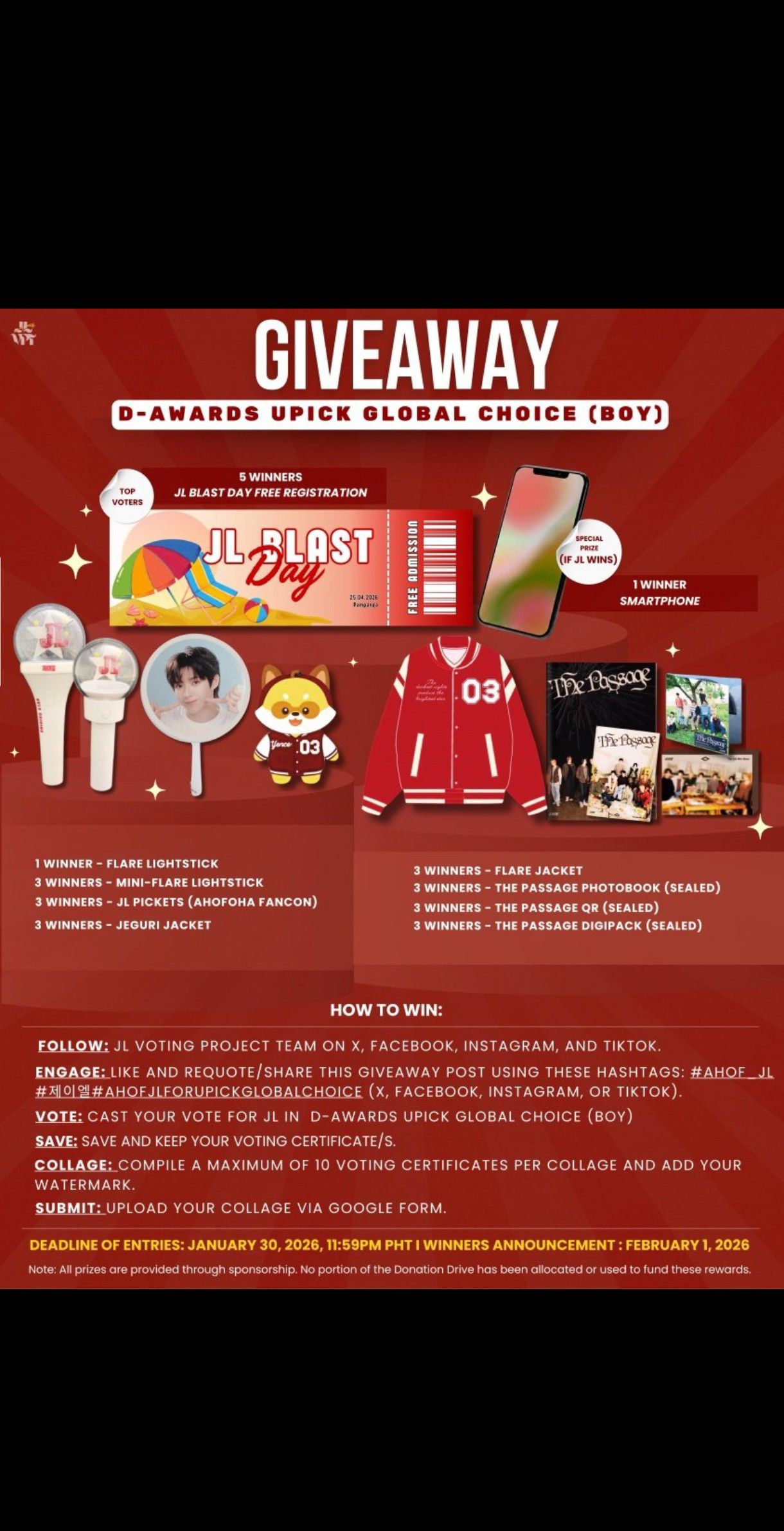 A moment captured by JL (AHOF)'s fan